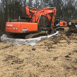 pipeline restoration for erosion control